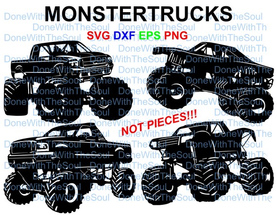 Free Free 121 Monster Truck Svg Etsy SVG PNG EPS DXF File
