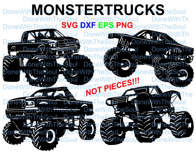 Free Free 341 Vector Monster Truck Svg SVG PNG EPS DXF File