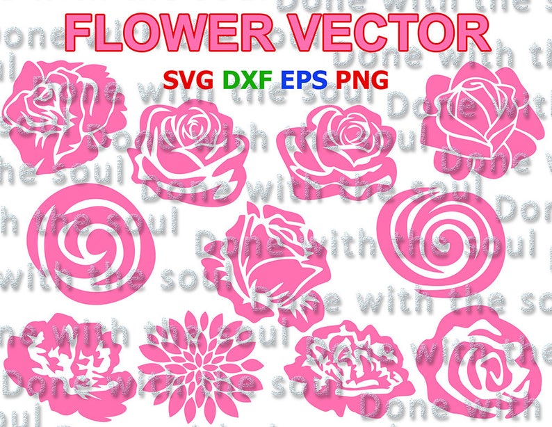 Free Free 212 Svg Vector Flower Clipart SVG PNG EPS DXF File