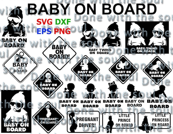 Baby on Board Sign Decal Sticker - Baby on Board Foot Print + Pregnant, Shop Today. Get it Tomorrow!