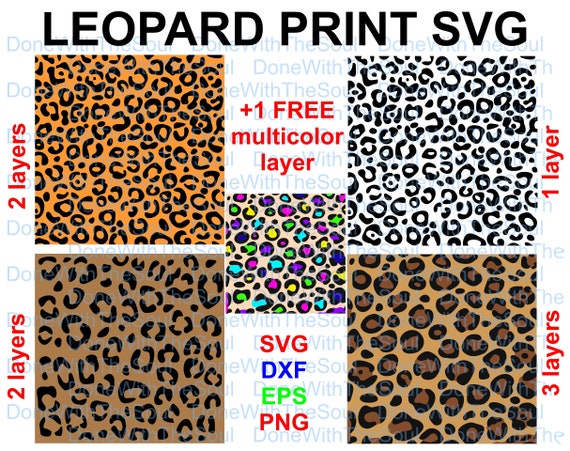Download Leopard Print Svg Cheetah Svg Leopard Svg Animal Print Svg Etsy