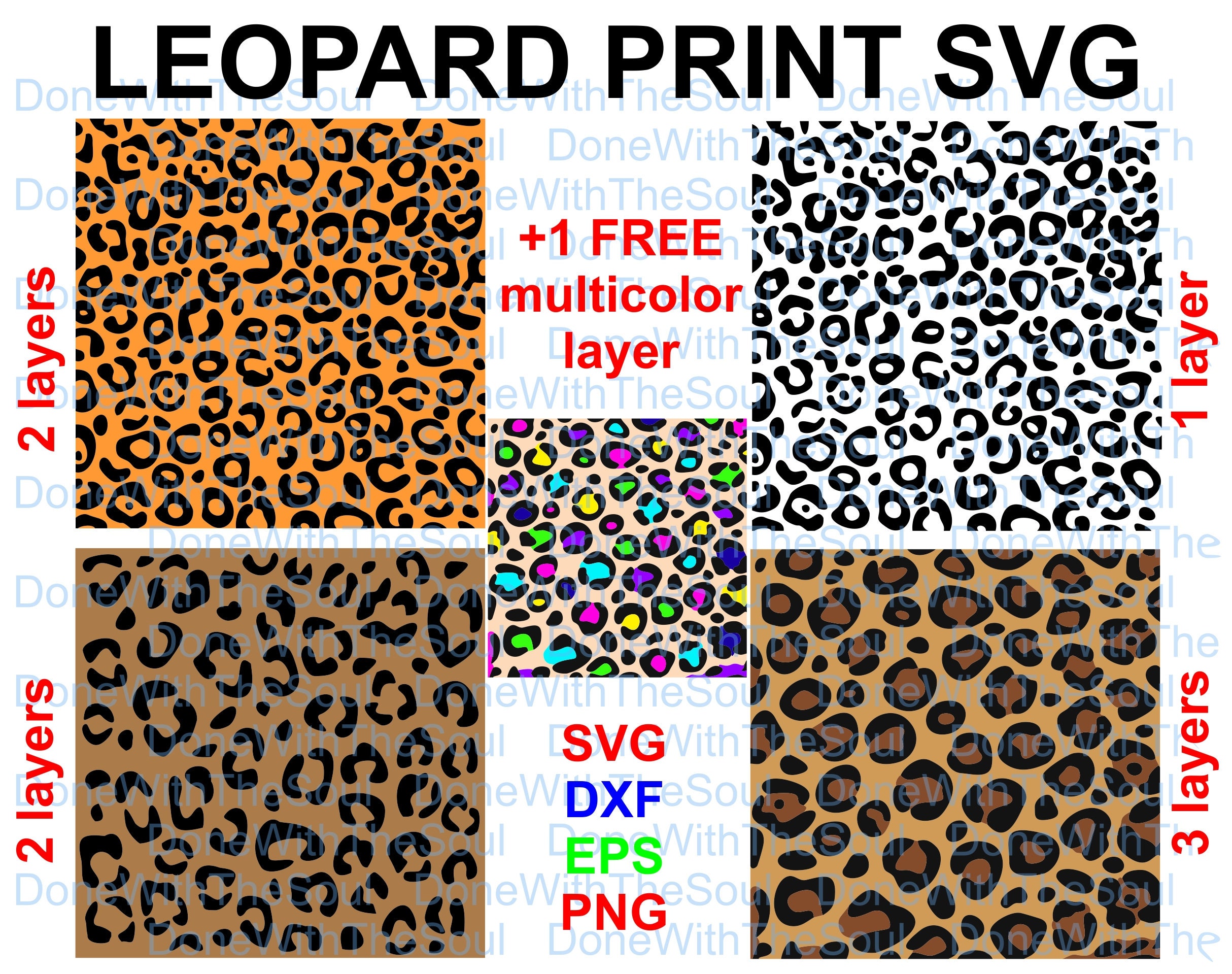 Download Leopard Print Svg Cheetah Svg Leopard Svg Animal Print Svg Etsy