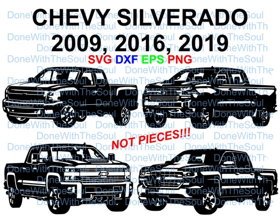 Free Free 206 Silhouette Chevy Truck Svg SVG PNG EPS DXF File