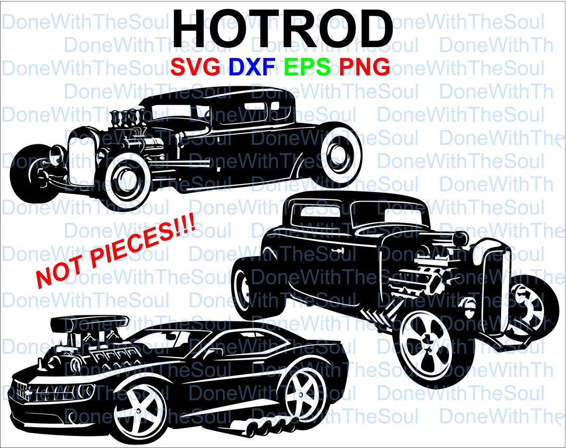 Hot Rod Svg Hot Rod Cars Hot Rod Clipart Car Vector | Etsy