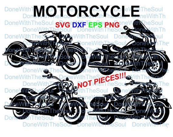 Download Motorcycle Cut Motorbike Motorcycle Svg Motorcycle Etsy