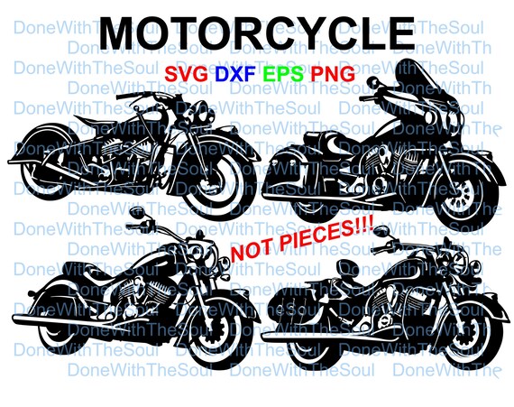 Download Motorcycle Cut Motorbike Motorcycle Svg Motorcycle Etsy