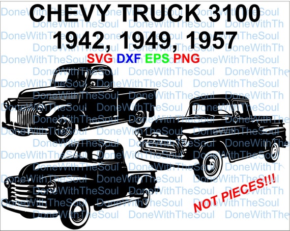 Free Free 266 1957 Chevy Truck Svg SVG PNG EPS DXF File
