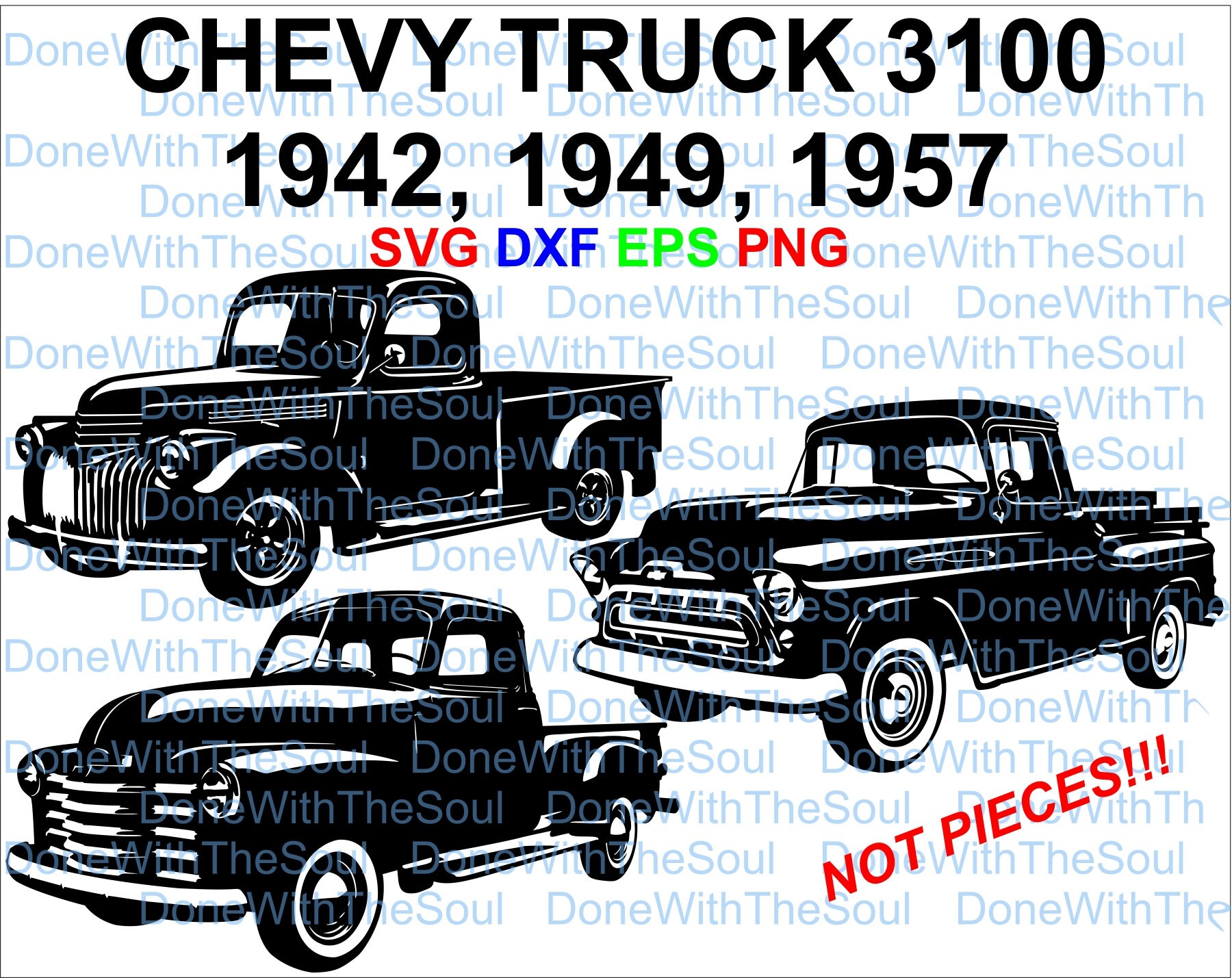 Free Free 134 1957 Chevy Truck Svg SVG PNG EPS DXF File