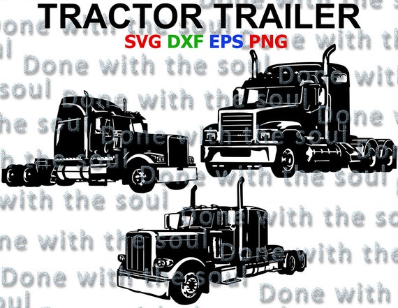 Free Free 137 Semi Truck Trailer Svg SVG PNG EPS DXF File