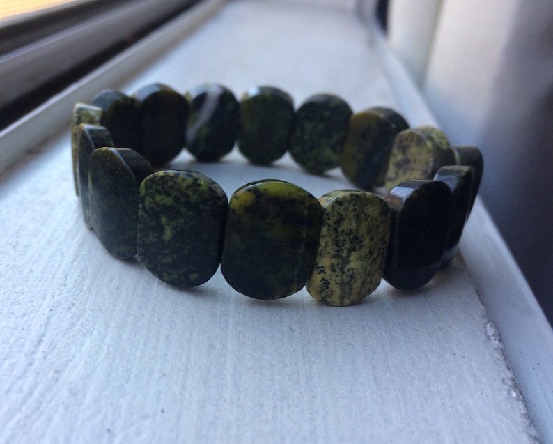 Natural Serpentine Bracelet