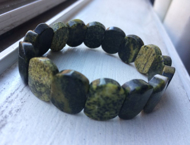 Natural Serpentine Bracelet