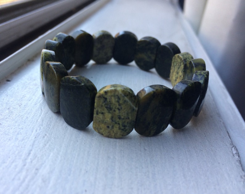 Natural Serpentine Bracelet