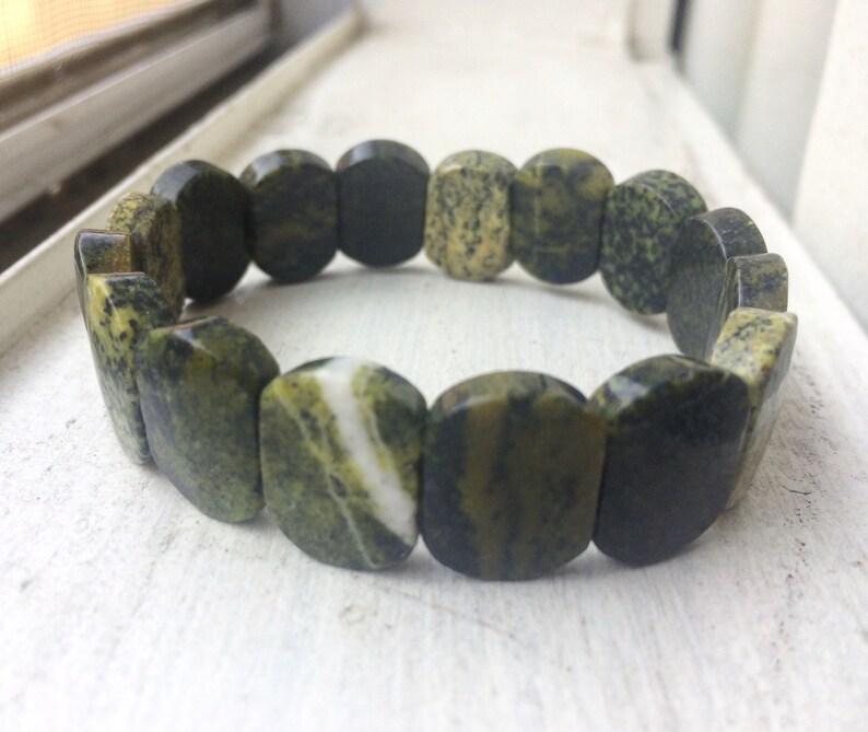 Natural Serpentine Bracelet