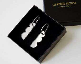 Boucles d'oreilles - BILLIE - argenté