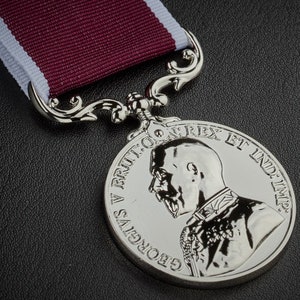 Médaille militaire George V – Long service et bonne conduite. Armée, GV LSGC