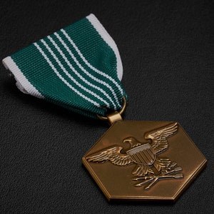 Full Size Replica US ARMY Commendation Medal - Military Merit. WW2 United States USA Reproduction/Copy