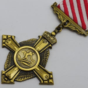 Full Size Air Force Cross Medal/Decoration. AFC. Royal Air Force. RAF. Bronze Reproduction/Copy