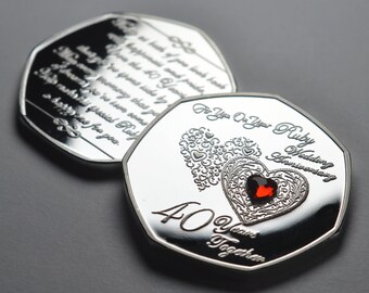 ruby anniversary gifts for husband
