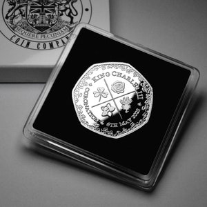 KING CHARLES III Coronation Commemorative in Presentation Case. 6th May 2023. His Majesty. Royal Family, Crown, Prince/William/Harry