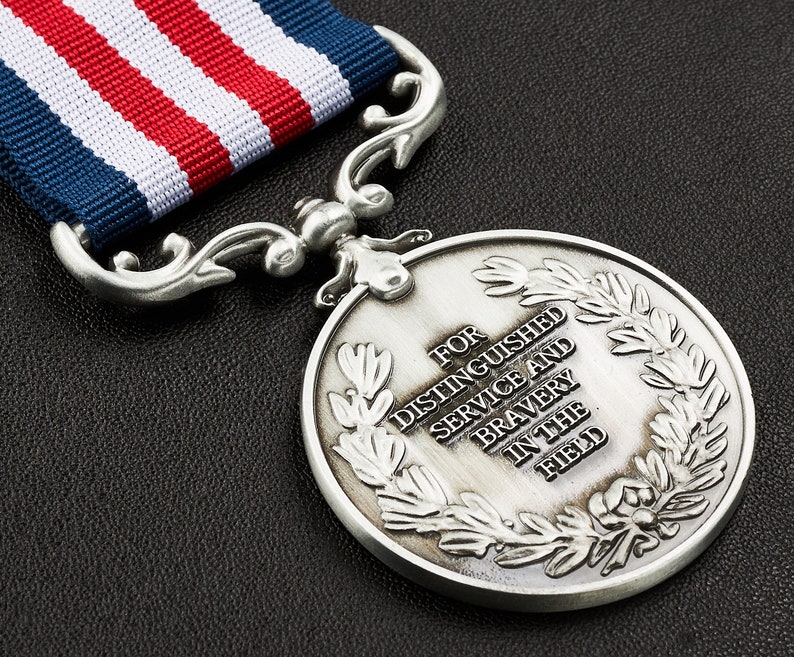 Our 40th Ruby Wedding Anniversary Medal for Long/Distinguished Service and Bravery in the Field. Gift/Present Husband/Wife 40 Years. Silver image 4