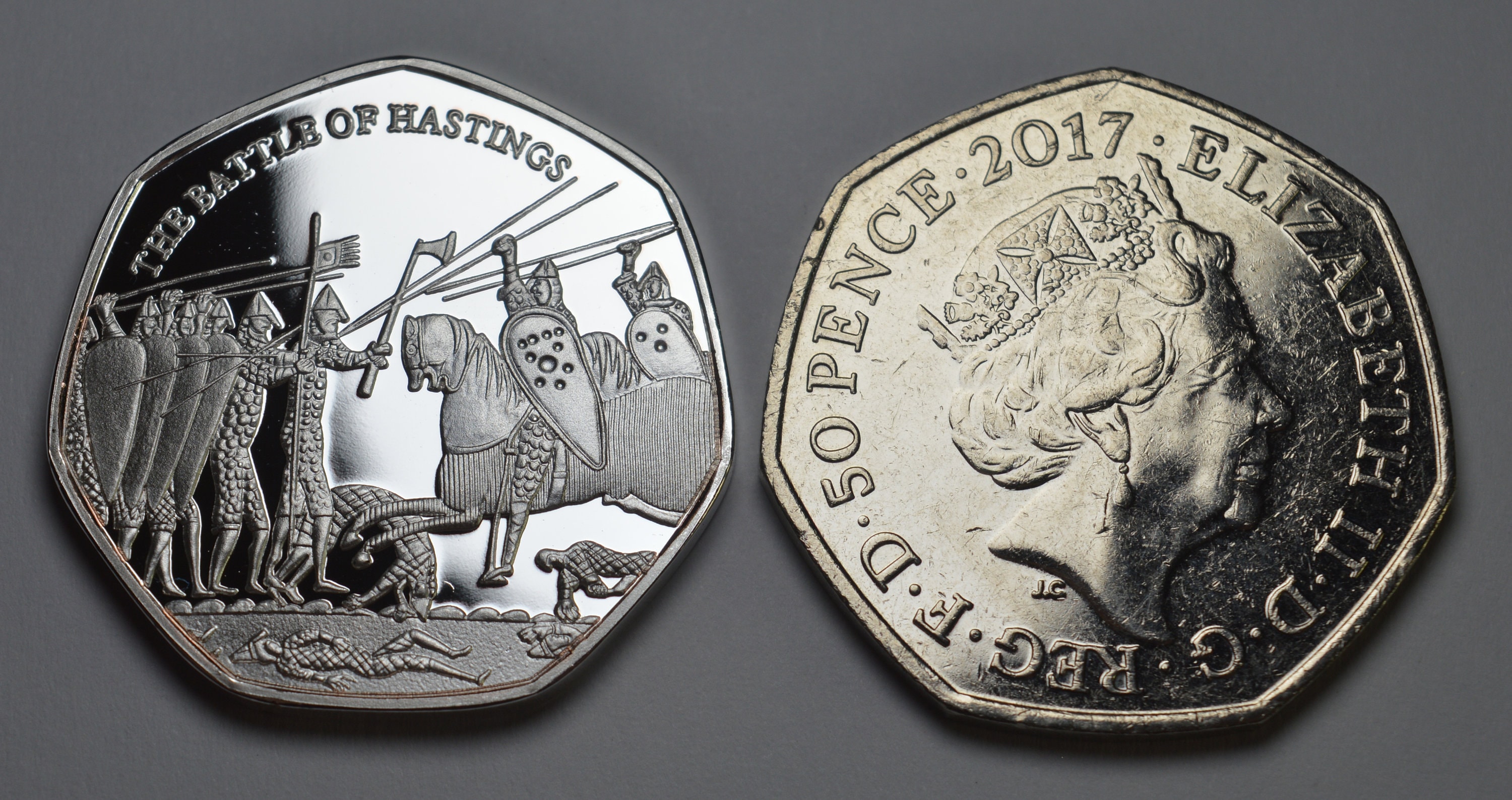 Battle Of Hastings 1066 50p Coin