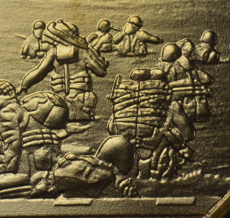 WW2 Commemorative 6th Of June 1944 D-Day Operation Overlord Medal in