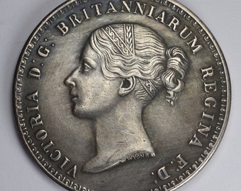 1839年ヴィクトリア女王ウナとライオンの王冠コインコレクターへの