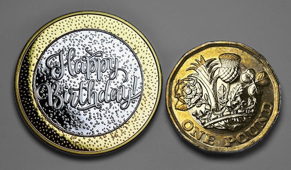 80th Birthday Dual Metal Silver &amp; 24ct Gold Commemorative in Gift