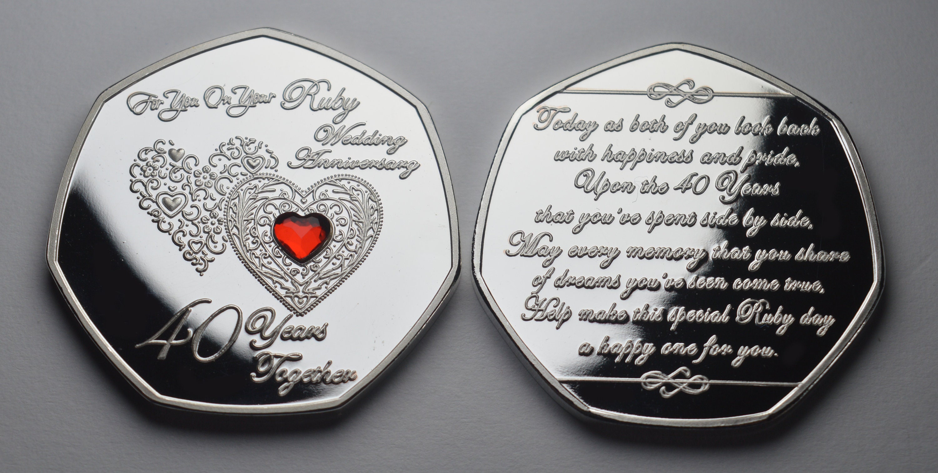 Gemstone for 40th wedding anniversary cheap