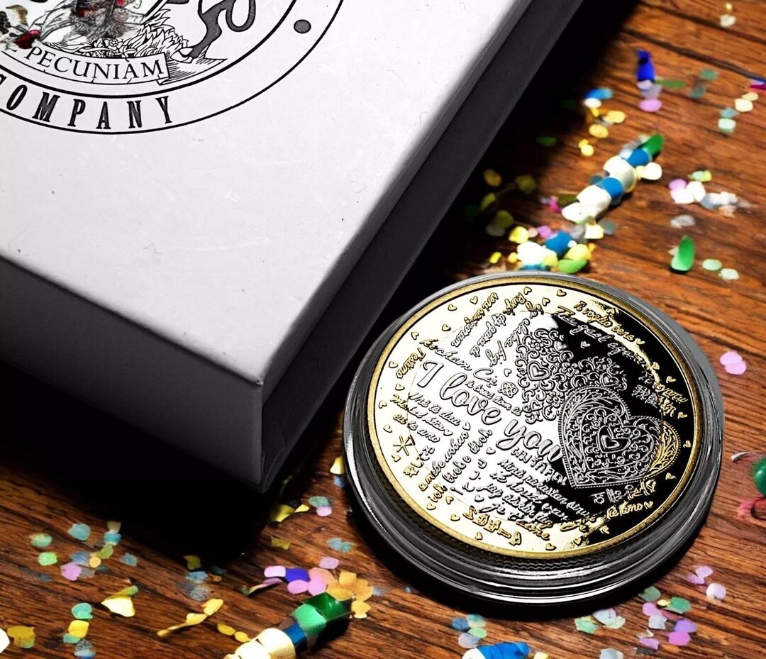 80th Brthday Dual Metal Slver & 24ct Gold Commemoratve. - Etsy