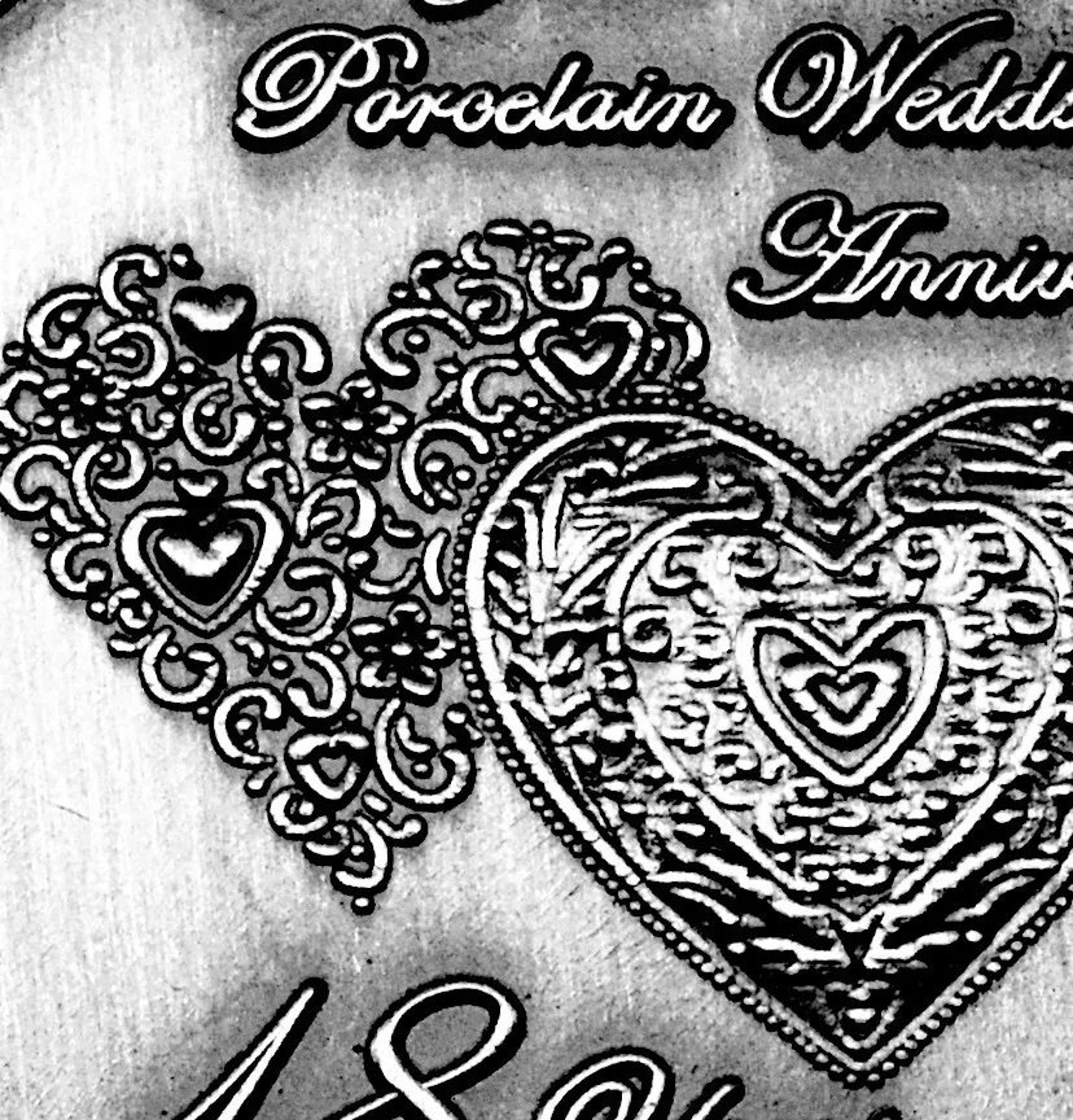 On OUR 18th Porcelain Wedding Anniversary Long Service Medal. Gift ...