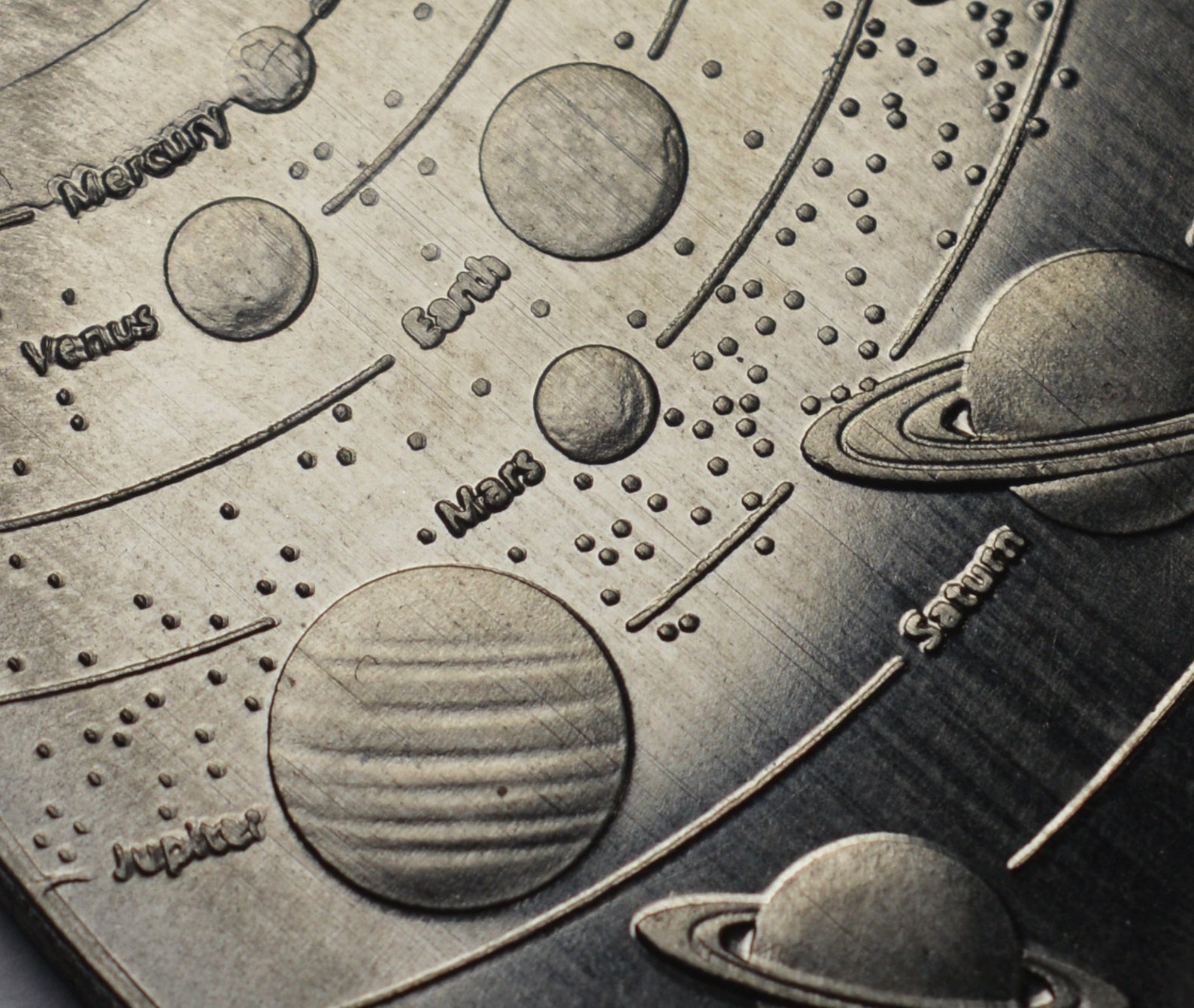 Pair of SOLAR SYSTEM Commemoratives in 50p Coin Display Case and Gift ...