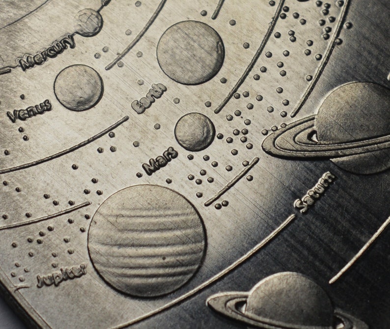 Pair of SOLAR SYSTEM Commemoratives in 50p Coin Display Case and Gift ...
