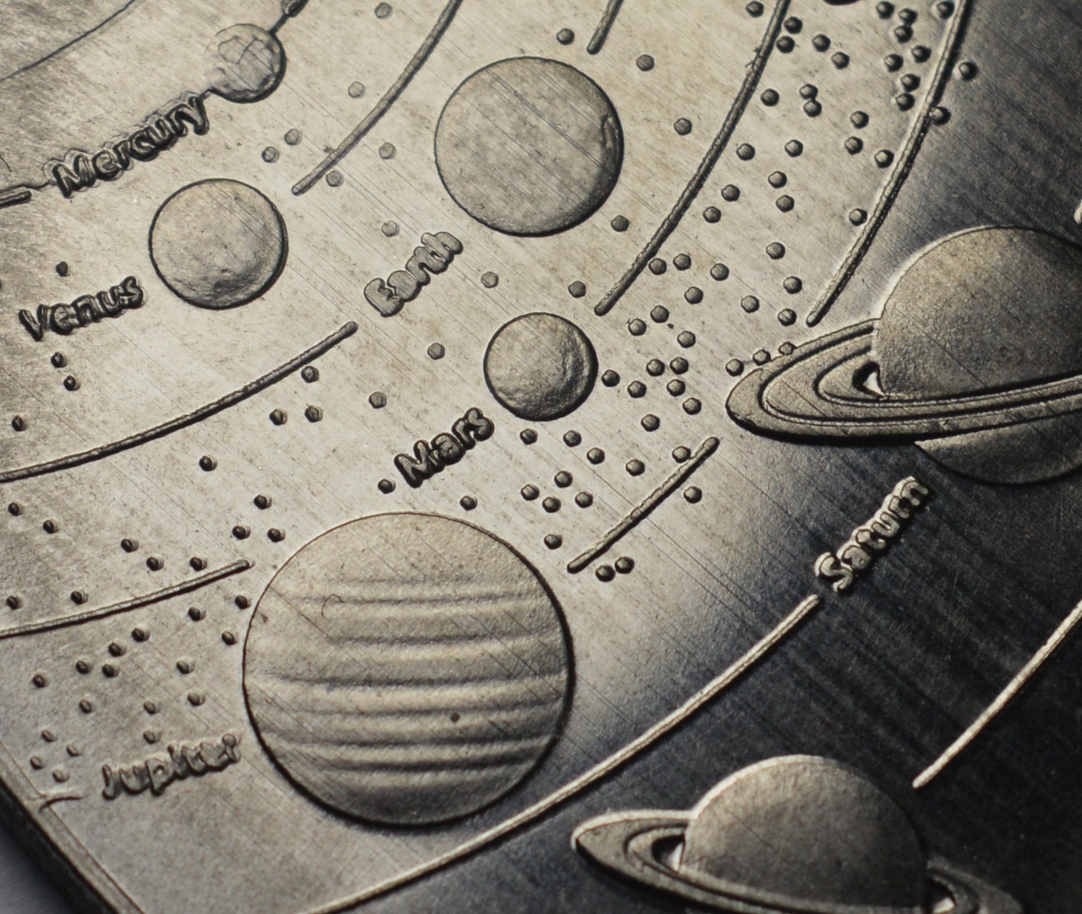 Solar System Money Pair of SOLAR SYSTEM Commemoratives in 50p Coin Display Case and Gift ...