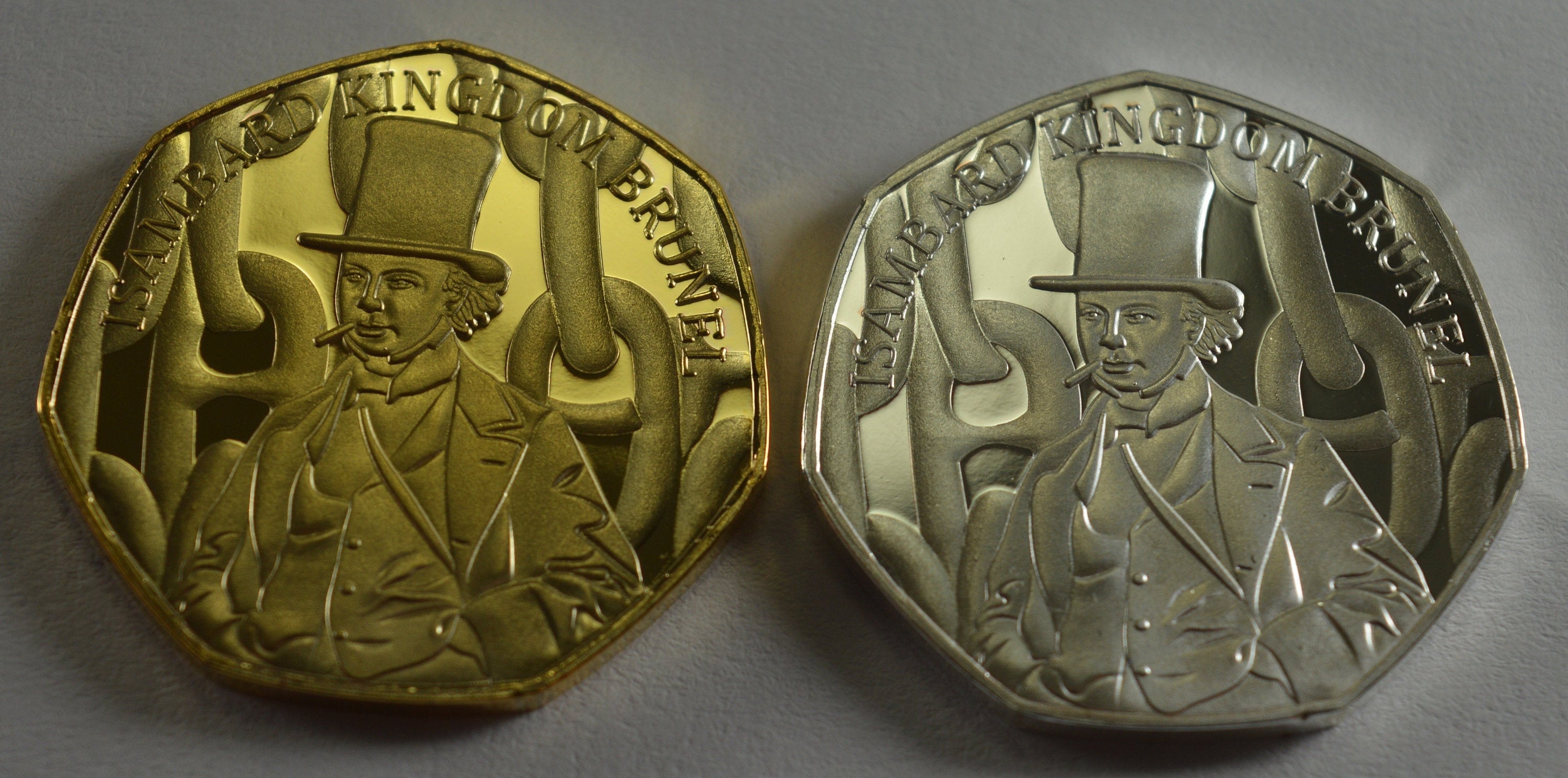 Silver Brunel Art - Etsy