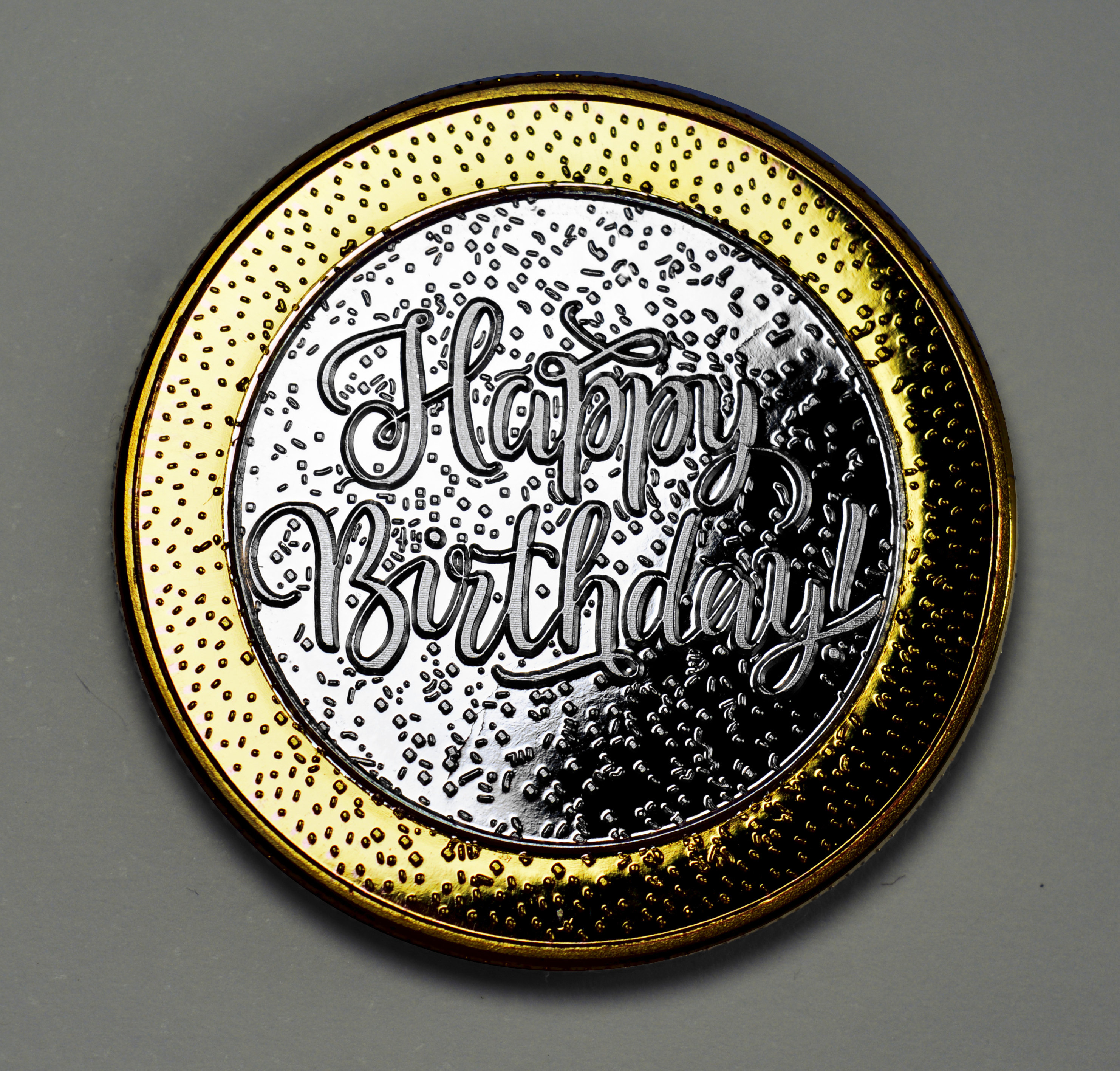 Nuovissimo Commemorativo Del 30° Compleanno In Oro 24 Ct In - Foto 3