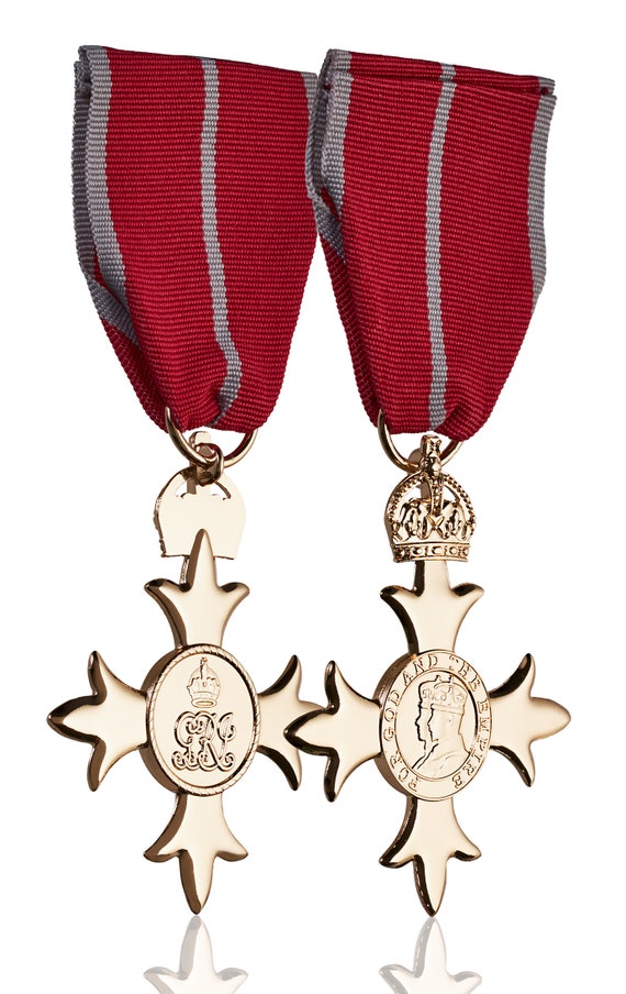 Full Size Replica OBE Medal. Military Award/ribbon. Order of