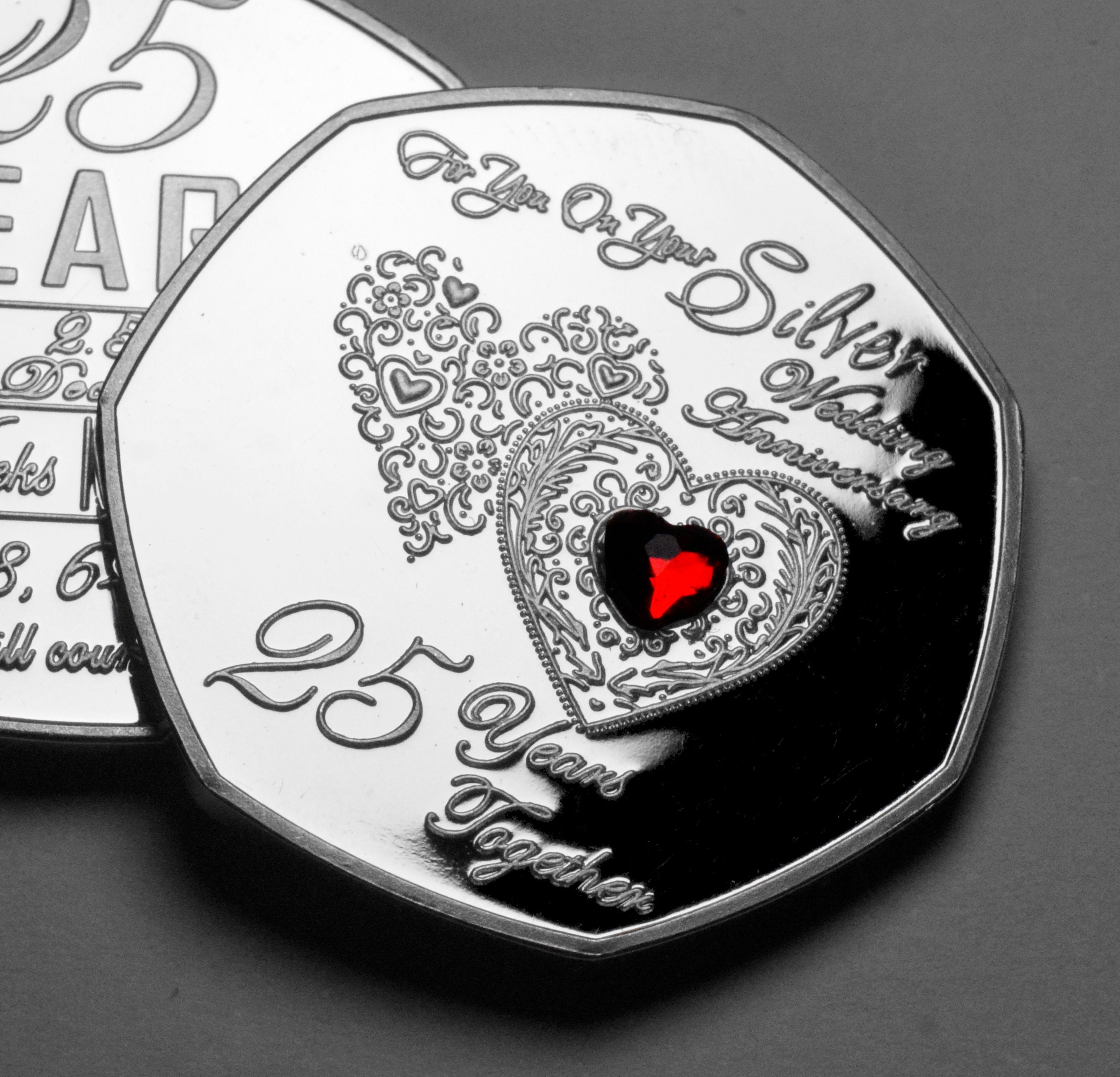 For You on Your 25th Silver Wedding Anniversary