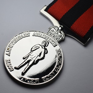 Full Size Replica 80th Anniversary Armistice Remembrance Medal. Reproduction/Copy. ANZAC. Silver. WW1 Lest We Forget.