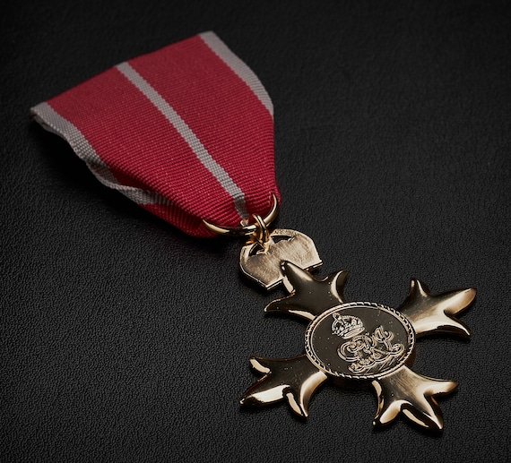 ★アメリカ軍*WW1傷痍退役軍メダル(実物) Full Size Replica OBE Medal. Military Award/ribbon. Order of