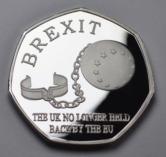 UK EU Politics 2021 Brand New BREXIT /'BREAKING FREE/' 24ct Gold Commemorative