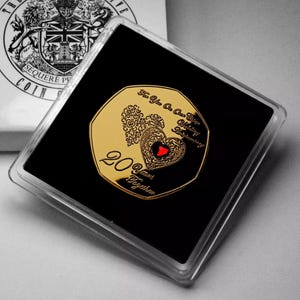 Para ti EN NUESTRO 20.º aniversario de bodas en China, oro de 24 quilates conmemorativo. Gema. Estuche de regalo. Regalo/presente/ficha de 20 años para esposo/esposa/pareja