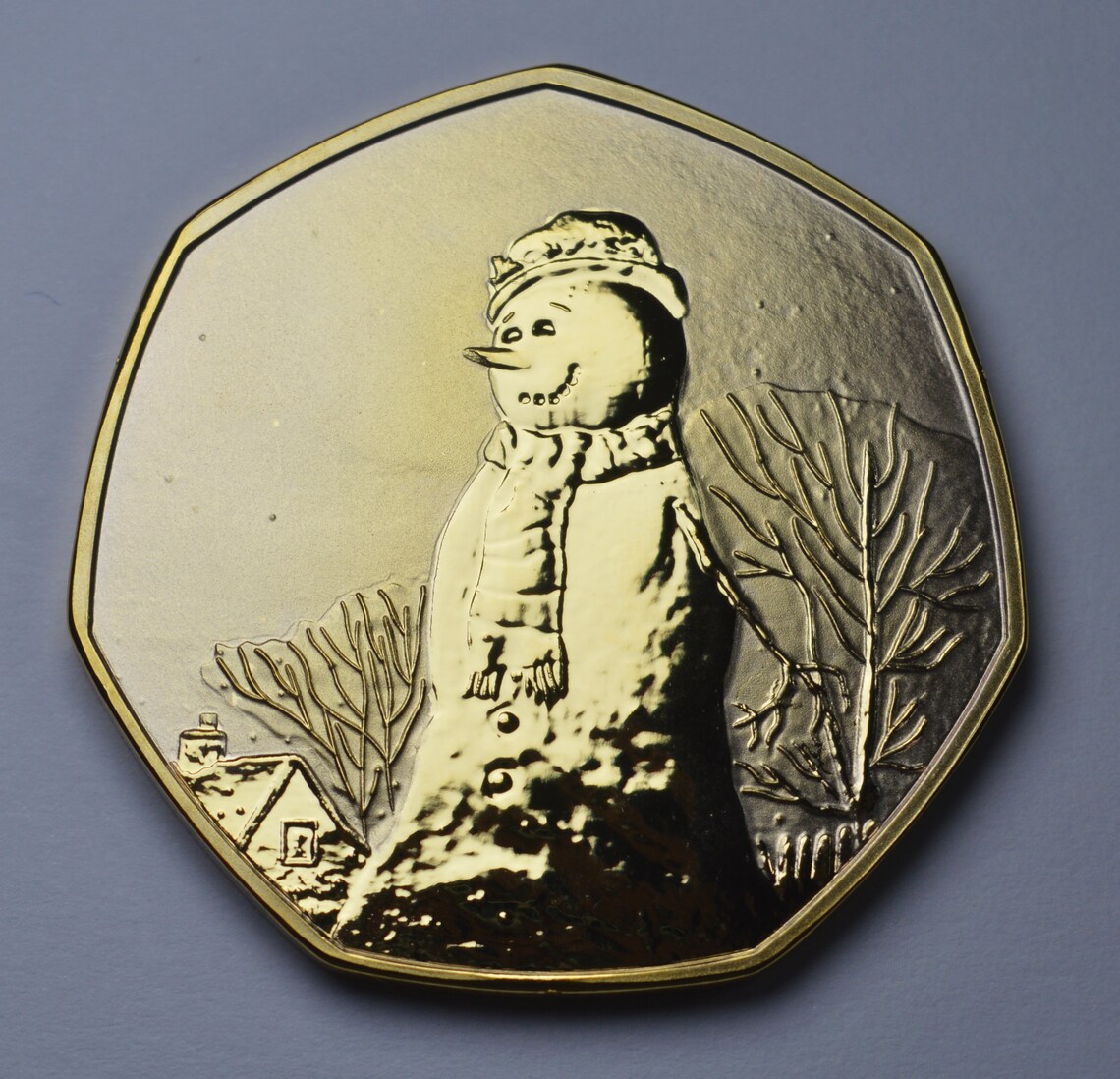 Pair of Boxed MERRY CHRISTMAS Commemoratives in 50p Coin Etsy
