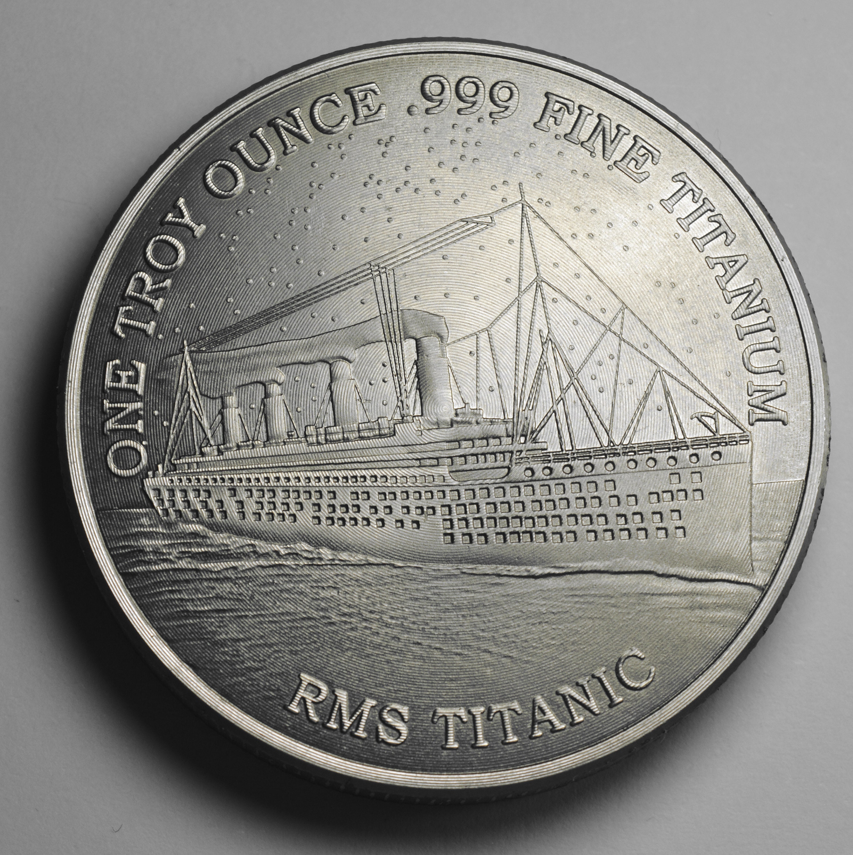 Barra De Titanio Con COA - 1 Onza Troy .999 Puro Lingote Con - Foto 8