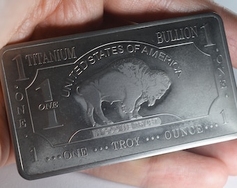 Buffalo .999 Lingotto Artistico Argento Fine 1 Oncia Troy - Foto 5