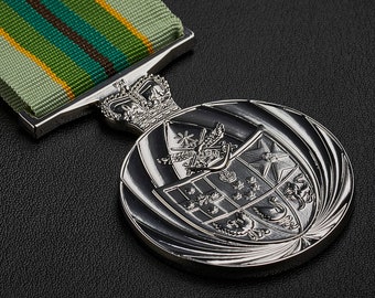 The Australian Service Medal. Award/Military Decoration. ANZAC. Reproduction