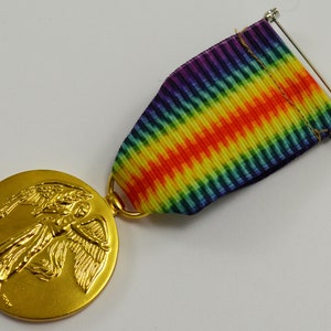 Superb Full Size Replica WW1 Great War for Civilisation Victory Medal & Ribbon