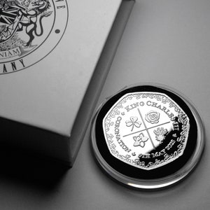KING CHARLES III Coronation Commemorative in Presentation Box. 6th May 2023. His Majesty. Royal Family, Crown, Prince/William/Harry, Monarch