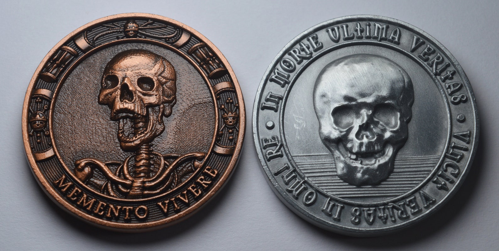 memento mori memento vivere coin memento mori memento vivere coin