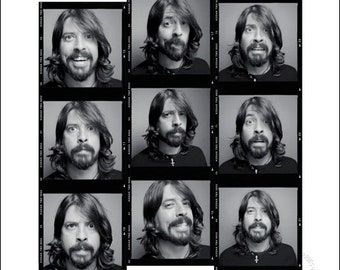 Dave Grohl, Foo Fighters - Impressão original de edição limitada